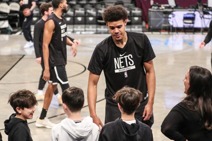 Brooklyn Nets forward Cameron Johnson